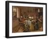 The Merry Family, 1668-Jan Havicksz Steen-Framed Giclee Print