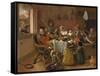 The Merry Family, 1668-Jan Havicksz Steen-Framed Stretched Canvas