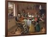 The Merry Family-Jan Havicksz. Steen-Framed Giclee Print