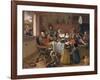 The Merry Family-Jan Havicksz. Steen-Framed Giclee Print