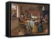The Merry Family-Jan Havicksz. Steen-Framed Stretched Canvas