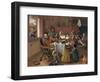 The Merry Family-Jan Havicksz. Steen-Framed Giclee Print