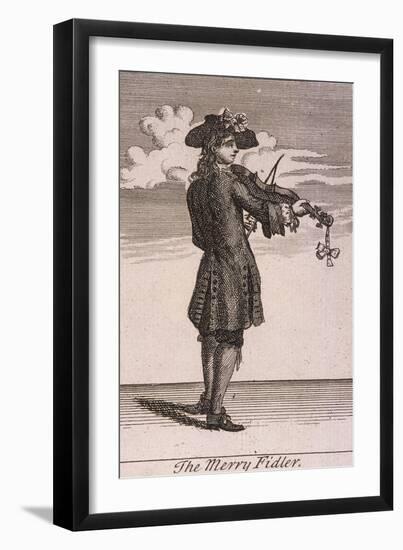 The Merry Fidler, Cries of London-Marcellus Laroon-Framed Giclee Print