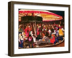 The Merry-Go-Round, 1931-Vilmos Aba Novak-Framed Giclee Print