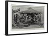 The Merry-Go-Round, Smart Visitors to a Country Fair in the Eighteenth Century-Frederik Hendrik Kaemmerer-Framed Giclee Print