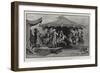 The Merry-Go-Round, Smart Visitors to a Country Fair in the Eighteenth Century-Frederik Hendrik Kaemmerer-Framed Giclee Print