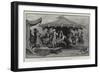 The Merry-Go-Round, Smart Visitors to a Country Fair in the Eighteenth Century-Frederik Hendrik Kaemmerer-Framed Giclee Print