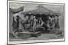 The Merry-Go-Round, Smart Visitors to a Country Fair in the Eighteenth Century-Frederik Hendrik Kaemmerer-Mounted Giclee Print