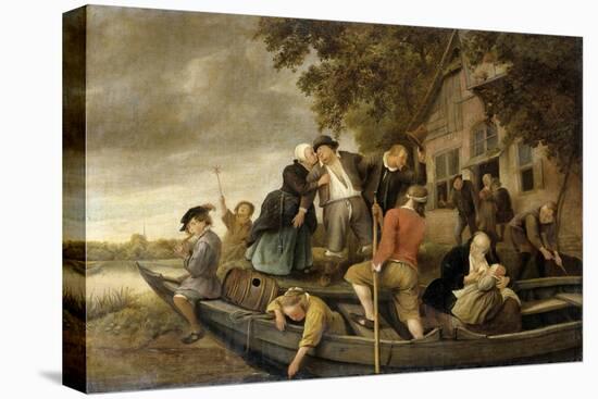 The Merry Homecoming, 1679-Jan Havicksz Steen-Stretched Canvas