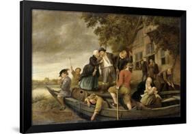 The Merry Homecoming, 1679-Jan Havicksz Steen-Framed Giclee Print