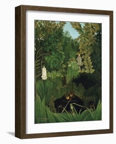 The Merry Jesters, 1906-Henri Rousseau-Framed Giclee Print