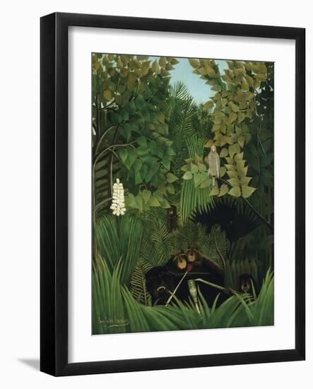 The Merry Jesters, 1906-Henri Rousseau-Framed Giclee Print