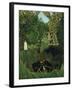 The Merry Jesters, 1906-Henri Rousseau-Framed Giclee Print