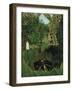 The Merry Jesters, 1906-Henri Rousseau-Framed Premium Giclee Print