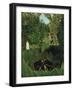 The Merry Jesters, 1906-Henri Rousseau-Framed Premium Giclee Print