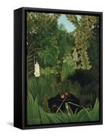 The Merry Jesters, 1906-Henri Rousseau-Framed Stretched Canvas