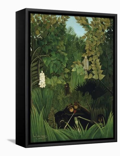 The Merry Jesters, 1906-Henri Rousseau-Framed Stretched Canvas