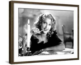 The Merry Widow, Jeanette MacDonald, 1934-null-Framed Photo