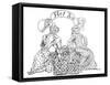 The Merry Wives of Windsor by William Shakespeare-Hugh Thomson-Framed Stretched Canvas