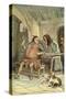 The Merry Wives of Windsor by William Shakespeare-Hugh Thomson-Stretched Canvas