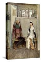 The Merry Wives of Windsor by William Shakespeare-Hugh Thomson-Stretched Canvas