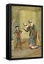 The Merry Wives of Windsor by William Shakespeare-Hugh Thomson-Framed Stretched Canvas