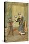 The Merry Wives of Windsor by William Shakespeare-Hugh Thomson-Stretched Canvas