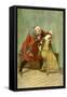 The Merry Wives of Windsor by William Shakespeare-Hugh Thomson-Framed Stretched Canvas