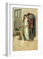 The Merry Wives of Windsor by William Shakespeare-Hugh Thomson-Framed Giclee Print