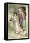 The Merry Wives of Windsor by William Shakespeare-Hugh Thomson-Framed Stretched Canvas