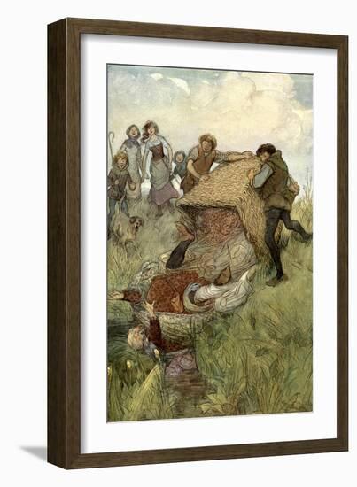 The Merry Wives of Windsor by William Shakespeare-Hugh Thomson-Framed Giclee Print