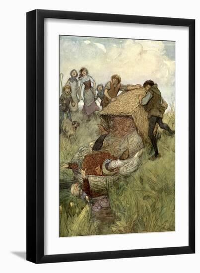 The Merry Wives of Windsor by William Shakespeare-Hugh Thomson-Framed Giclee Print