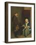 The Message, C.1658-1660-Gerard ter Borch-Framed Giclee Print