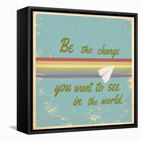 The Message-Tammy Kushnir-Framed Stretched Canvas