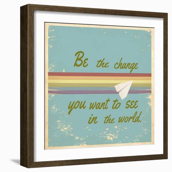 The Message-Tammy Kushnir-Framed Giclee Print