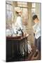 The Messages Read-James Tissot-Mounted Art Print