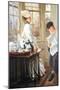 The Messages Read-James Tissot-Mounted Art Print