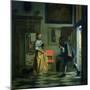 The Messenger, circa 1669-Pieter de Hooch-Mounted Giclee Print