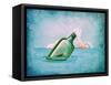 The Messenger-Cindy Thornton-Framed Stretched Canvas