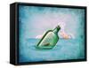 The Messenger-Cindy Thornton-Framed Stretched Canvas