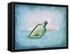 The Messenger-Cindy Thornton-Framed Stretched Canvas