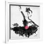 The Met - Dancer 1 a Black-Jodi Pedri-Framed Art Print