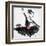 The Met - Dancer 1 a Black-Jodi Pedri-Framed Art Print