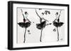 The Met Debut - Dancers in Black-Jodi Pedri-Framed Art Print