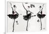 The Met Debut - Dancers in Black-Jodi Pedri-Framed Art Print