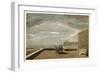 The Meteor of August 18, 1783, as Seen from the East Angle of the North Terrace, Windsor Castle-Paul Sandby-Framed Giclee Print