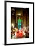 The Metlife Building Towers over Grand Central Terminal at Night-Philippe Hugonnard-Framed Art Print