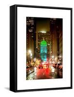 The Metlife Building Towers over Grand Central Terminal at Night-Philippe Hugonnard-Framed Stretched Canvas