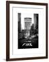 The Metlife Building Towers over Grand Central Terminal at Nightfall-Philippe Hugonnard-Framed Art Print