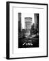 The Metlife Building Towers over Grand Central Terminal at Nightfall-Philippe Hugonnard-Framed Premium Giclee Print